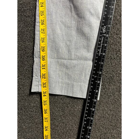 J Crew Cocktail Capri Pants Womens Size 4 Gray City Fit Cotton Mid Rise Stretch - Picture 8 of 9